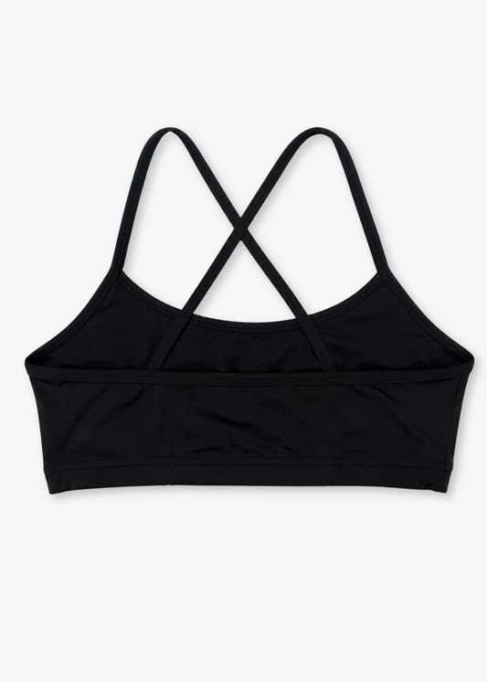 Cross Back Crop Top